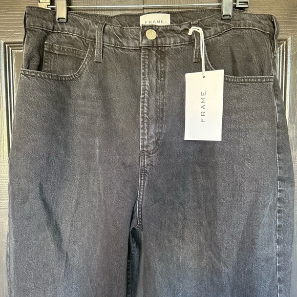 NWT Frame Le High Tight & Straight Inkwell Denim Size 31 - Picture 3 of 8